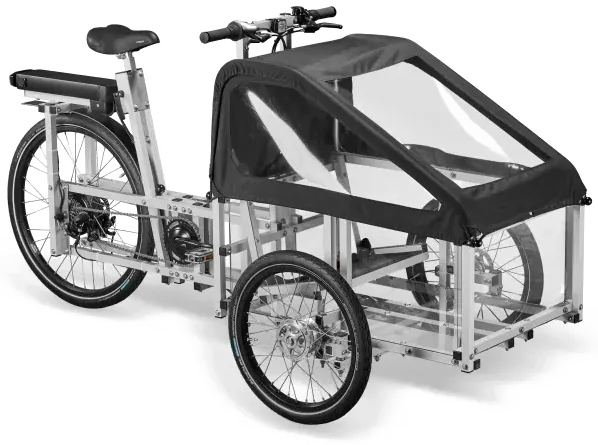 XYZ Cargo Trike, toit de pluie