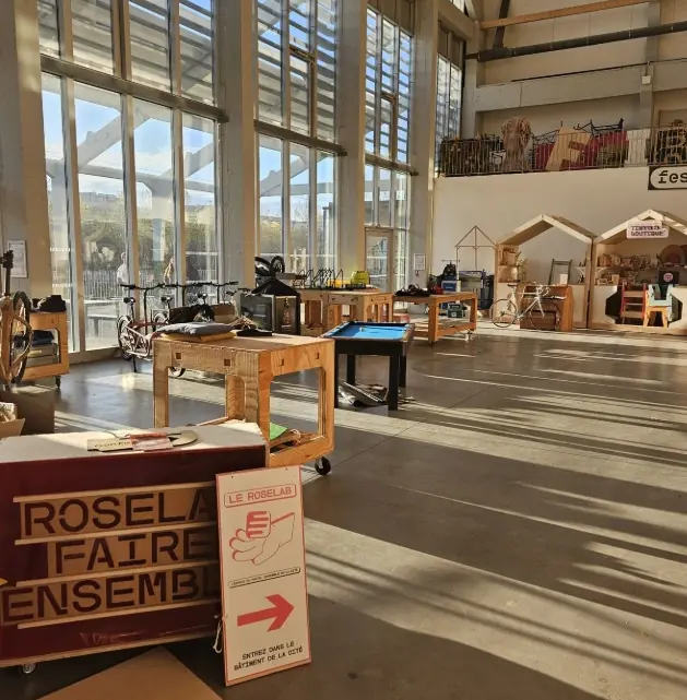 La halle du RoseLab à Toulouse